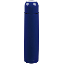 Термос Ammo 1000, черный (синий)