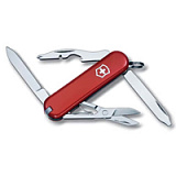Нож-брелок VICTORINOX Rambler, 58 мм, 10 функций, красный