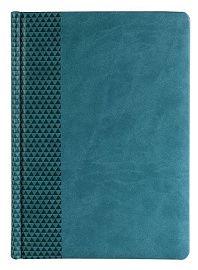 Ежедневник недатированный Brand, A5 (Бирюзовый)