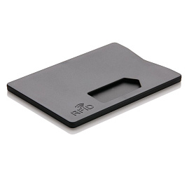Держатель для карт с защитой от сканирования (RFID) (Чёрный)