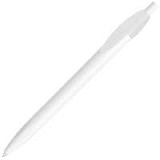 Ручка шариковая X-1 WHITE, пластиковая