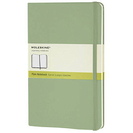 Записная книжка Classic, формат A5 (блок нелинованный) (Светло-зелёный)