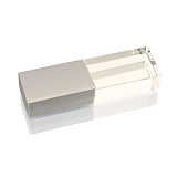 Флешка ST015 (глянцевый) с чипом 8 гб с синей подсветкой USB 2.0