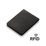 Портмоне с RFID - защитой от считывания данных кредиток, цвет чёрный