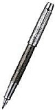 Перьевая ручка Parker IM Premium, F222, цвет: Dark Grey (Gun Metal), перо: Fblue, (гравировка "пушеч