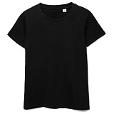 Футболка женская T-bolka 140 Lady черная, размер XXL