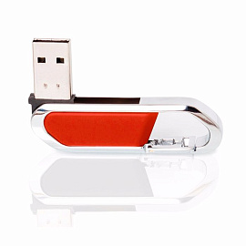 Флешка PM027 с чипом 4 гб. USB 2.0 (красный)