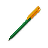 Ручка шариковая Grant Arrow Bicolor, цвет черный/оранжевый