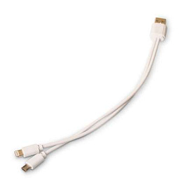 USB-кабель 2-в-1 (Белый)
