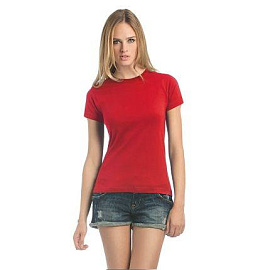 Футболка женская Exact 190/women (Красный)