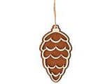 Деревянная подвеска на елку «Cedar»