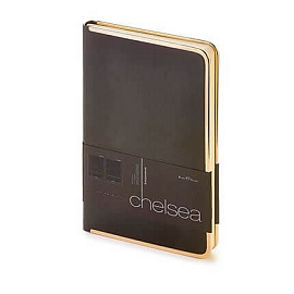 Ежедневник недатированный CHELSEA, формат A5 (Чёрный)