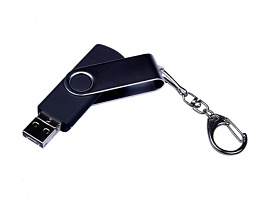 Флешка c разъемами MicroUSB и TypeC, 32Гб, USB2.0 (Чёрный)