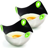 Формы для варки яйца без скорлупы PoachPod 2 шт. стальные