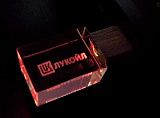 Флешка Wood прямоугольной формы, под гравировку 3D, 32 Гб., USB2.0