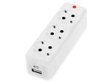 Портативное зарядное устройство "Socket", 2600 mAh