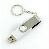 Корпус USB-Flash накопитель - брелок (флешка) "HIT - New",  4 Gb, в металлическом корпусе с пластико
