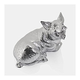 Статуэтка "Поросёнок", цвет серебристый