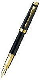 Перьевая ручка Parker Premier Lacque F560, цвет: Black ST, перо: M