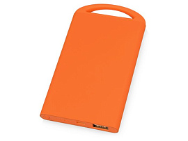 Портативное зарядное устройство "Shine" с покрытием SOFT TOUCH, 4000 mAh (Оранжевый)
