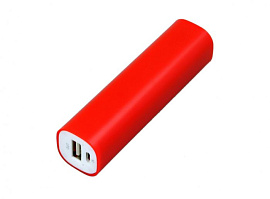 Прямоугольной формы зарядное устройство power bank (Красный)