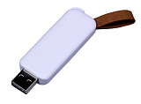 Флеш-накопитель промо прямоугольной формы, выдвижной механизм . 128 Гб., USB3.0