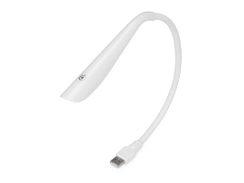 Портативная USB LED лампа "Bend" (Белый)
