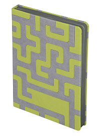 Ежедневник Labyrinth, A5 (Зелёный)
