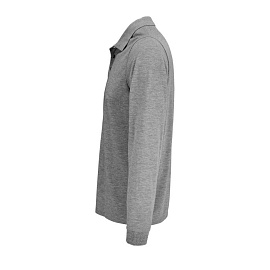 Рубашка поло с длинным рукавом Prime LSL (серый; 4XL)