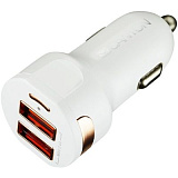 C-04. Двойное автомобильное зарядное USB-устройство