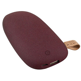 Внешний аккумулятор Pebble 5200 mAh (Винный)