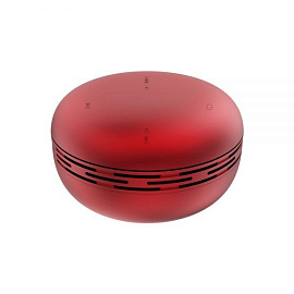 Беспроводная Bluetooth колонка Burger Inpods TWS софт-тач (Красный)