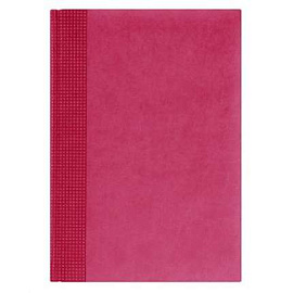 Недатированный ежедневник VELVET 650U (5451) 145x205мм, коралловый, до 2021г. (Красный)