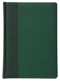 Ежедневник недатированный Brand, A5 (Зелёный)