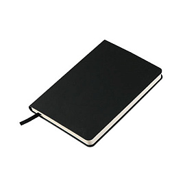 Ежедневник недатированный, Portobello Trend, Marseille soft touch, 145х20, 256 стр. (Чёрный)