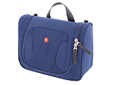 Несессер SWISSGEAR, дорожный, полиэстер, 27х11х22 см, синий