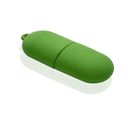 Флешка PVC025 с чипом 4 гб. USB 2.0 (салатовый)