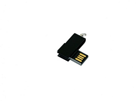 Флешка мини 64 Гб.Серебряный, USB2.0 (Чёрный)