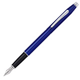 Перьевая ручка Cross Classic Century Translucent Blue Lacquer, цвет синий с чёрным