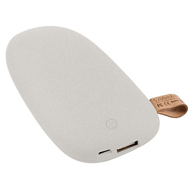 Внешний аккумулятор Pebble 5200 mAh (Светло-серый)