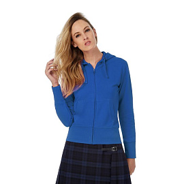 Толстовка женская Hooded Full Zip/women (Голубой)