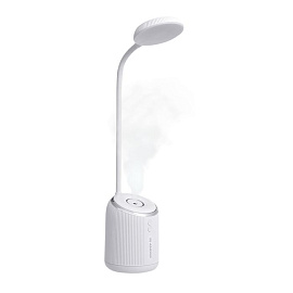 Led лампа и USB увлажнитель 2 в 1 Moon light , цвет: Белый (белый)