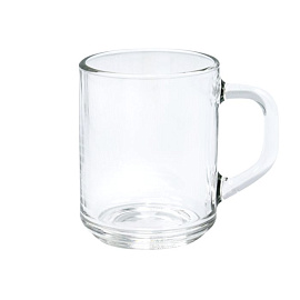 КРУЖКА стеклянная Green Tea, 200 мл (Белый)
