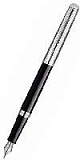 Перьевая ручка Waterman Hemisphere Deluxe, цвет: Silky CT, перо: F