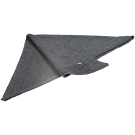 Косынка Greta, горчичная - 90х160 (Серый-меланж)
