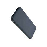 Внешний аккумулятор Kugo (10000 mAh) с подсветкой гравировки, черный