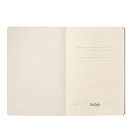 Блокнот Portobello Notebook Trend, Alpha slim, лазурный (чёрный)