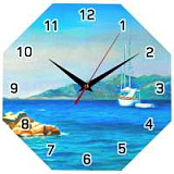 Часы настенные стеклянные Time Diamond