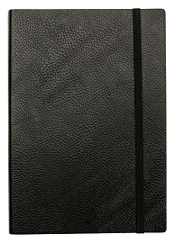 Ежедневник недатированный (бренд InFolio) коллекция Prime, формат A5 (Чёрный)