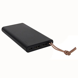 Универсальное зарядное устройство STRAP, 10000 mAh (Чёрный)